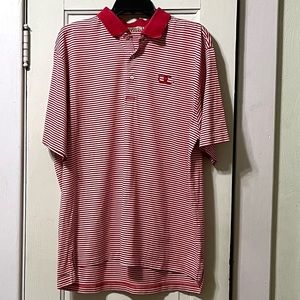 EUC. Peter Millar men’s polo style T-shirt, Size L.